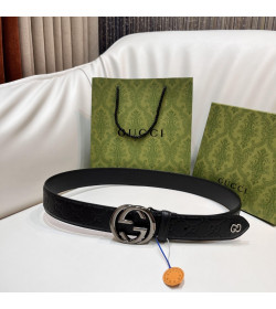 GC Belt with Interlocking G buckle