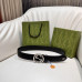 GC Belt with Interlocking G buckle