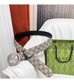 GC Belt with Interlocking G buckle