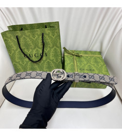 GC Belt with Interlocking G Buckle