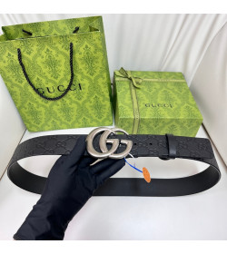 GC Double G Buckle Wide Belt