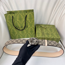 GC Double G Buckle Wide Belt