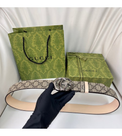 GC Double G Buckle Wide Belt