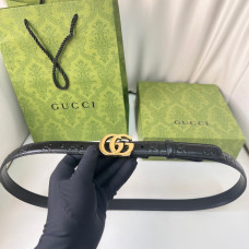 GC GG Buckle Thin Belt For Women