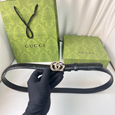 GC GG Buckle Thin Belt For Women