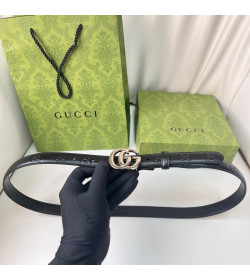 GC GG Buckle Thin Belt For Women