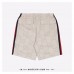 GC GG Canvas Denim Shorts With Web