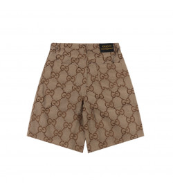GC GG Jacquard Canvas Shorts