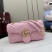 GC GG Marmont Shoulder Bag in Light Pink - 3 Sizes (High Quality)