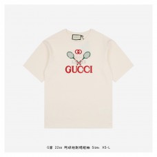 GC Tennis Racket Embroidery T-shirt