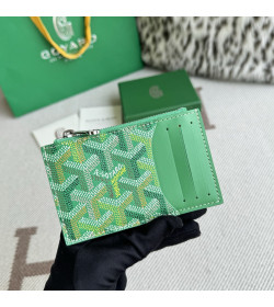 GOYARD Bourbon Zipped Card Holder Multicoloured Limited Edition