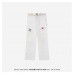 GALLERY DEPT. Carpenter Straight-Leg Distressed Paint-Splattered Jeans