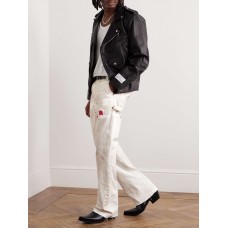 GALLERY DEPT. Carpenter Straight-Leg Distressed Paint-Splattered Jeans