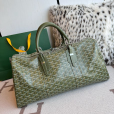 Goyard Khaki Boston 45 Duffel Bag