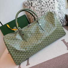 Goyard Khaki Boston 50 Duffel Bag