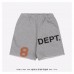 GALLERY DEPT. Logo Vintage Printed Cotton Sweat Shorts