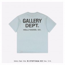 Gallery Dept. Print T-Shirt in Baby Blue