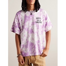 Gallery Dept. Tie-Dyed Logo-Print T-Shirt