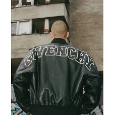 GVC Leather Varsity Jacket