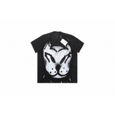 GVC Oversized T-shirt With Tag Effect Dog Print