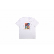 GVC Slim Fit T-shirt in jersey with 4G sun print