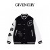 GVC Varsity Jacket in embroidered wool and leather