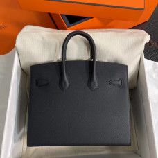 HMS Birkin 25cm Epsom Black/Silver