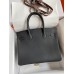 HMS Birkin Black Togo Gold Hardware