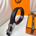 HMS H belt buckle & Reversible leather strap