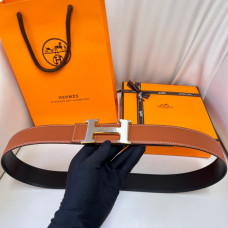 HMS H belt buckle & Reversible leather strap