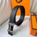 HMS H belt buckle & Reversible leather strap