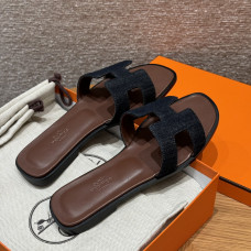 HMS Oran Sandal Bleu Brut Denim