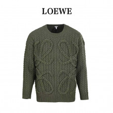 Loewe - Cable-knitted Anagram Sweater