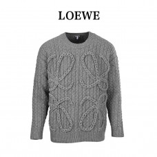 Loewe - Cable-knitted Anagram Sweater