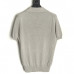 LP Cotton And Linen Cable-knit Polo Sweater