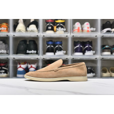 Loro Piana - Summer Walk Suede Loafers - Beige