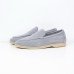 Buy Best UA Loro Piana - Summer Walk Suede Loafers - Grey Online, Worldwide Fast Shipping