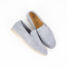 Buy Best UA Loro Piana - Summer Walk Suede Loafers - Grey Online, Worldwide Fast Shipping