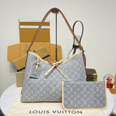 1V Carryall MM Monogram Denim