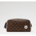 1V Mini Dopp Kit Monogram Macassar Canvas