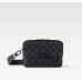 1V Steamer Messenger Monogram Eclipse