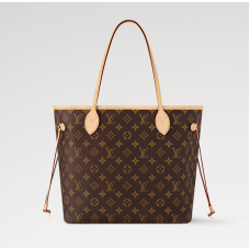 1V Neverfull Monogram MM Shoulder Bag Tote Bag