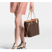 1V Neverfull Monogram MM Shoulder Bag Tote Bag