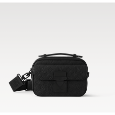 1V S-Lock Messenger Monogram Taurillon Leather