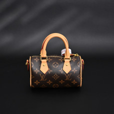 1V Speedy Nano Monogram Canvas
