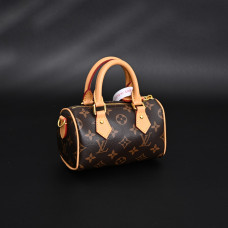1V Speedy Nano Monogram Canvas