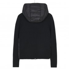 Moncler Down Padded Wool Hoodie