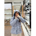 Moncler Glareins Braided Trim Hooded Short Down Jacket - Women