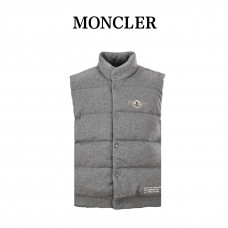 M*ncler Genius x FRGMT Gray Padded Gilet