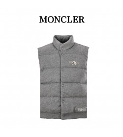 M*ncler Genius x FRGMT Gray Padded Gilet